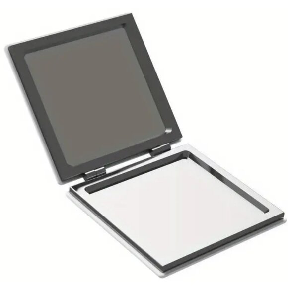 Hello Kitty Compact Folding Mirror – Pink Mini Double-Sided Makeup Mirror Cute - Picture 2 of 2